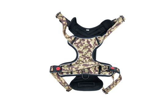 Hunde Geschirr "Camo" reflective