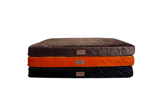 Hunde Bett Comfy - Orthopädisches Hunde Bett 2 in 1 - 90x80x8.5cm