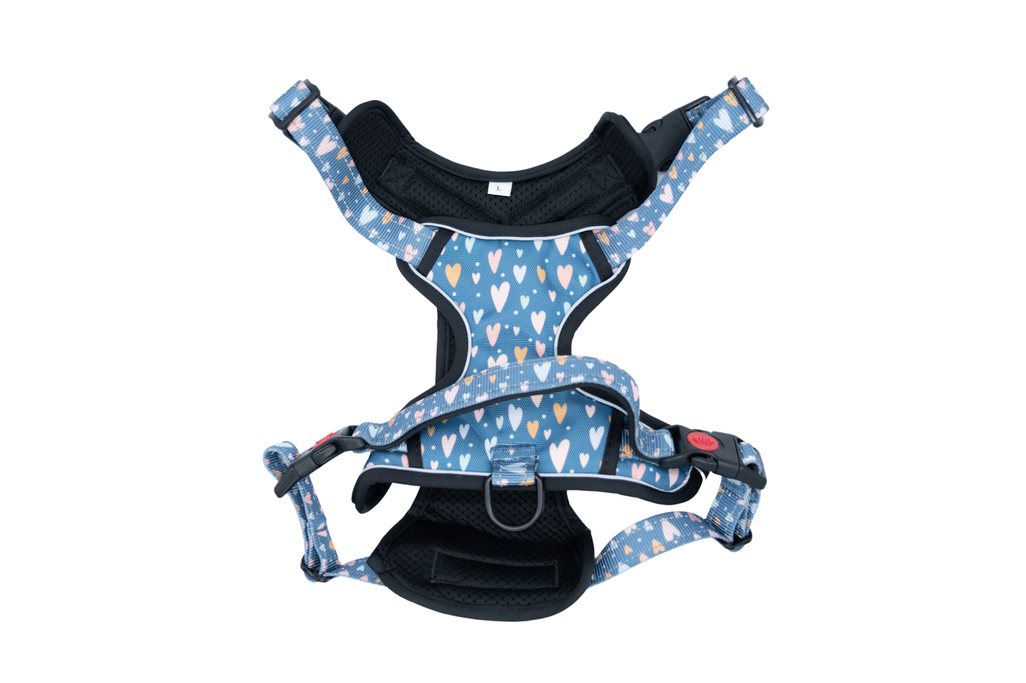 Hunde Geschirr "Love" reflective