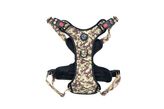 Hunde Geschirr "Camo" reflective