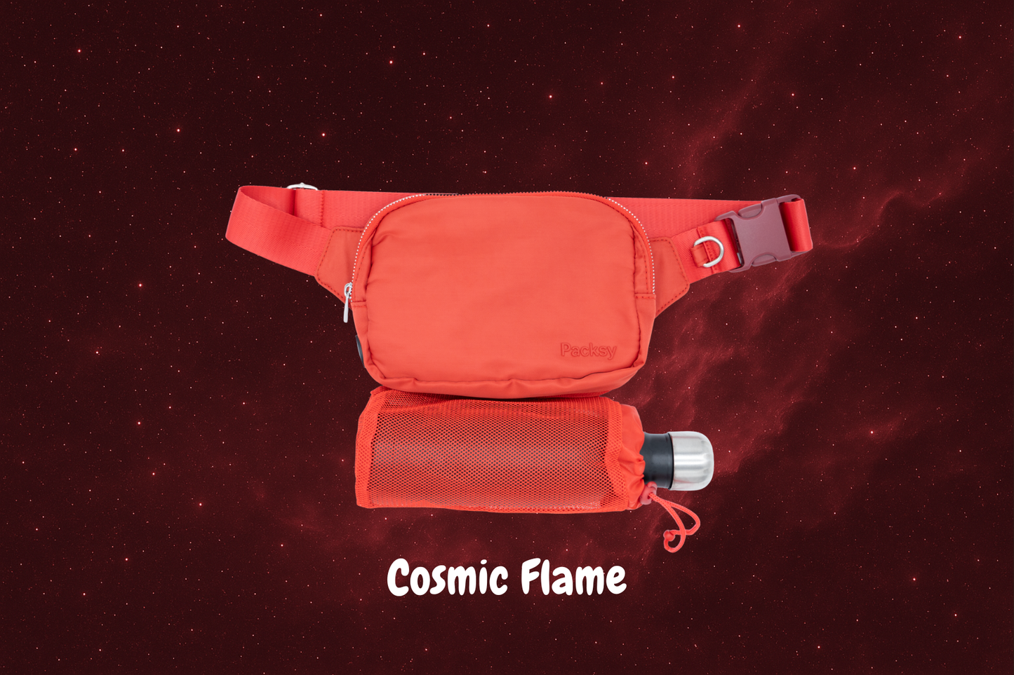 Packsy - Stylischer Slingbag für unterwegs - Cosmic Flame