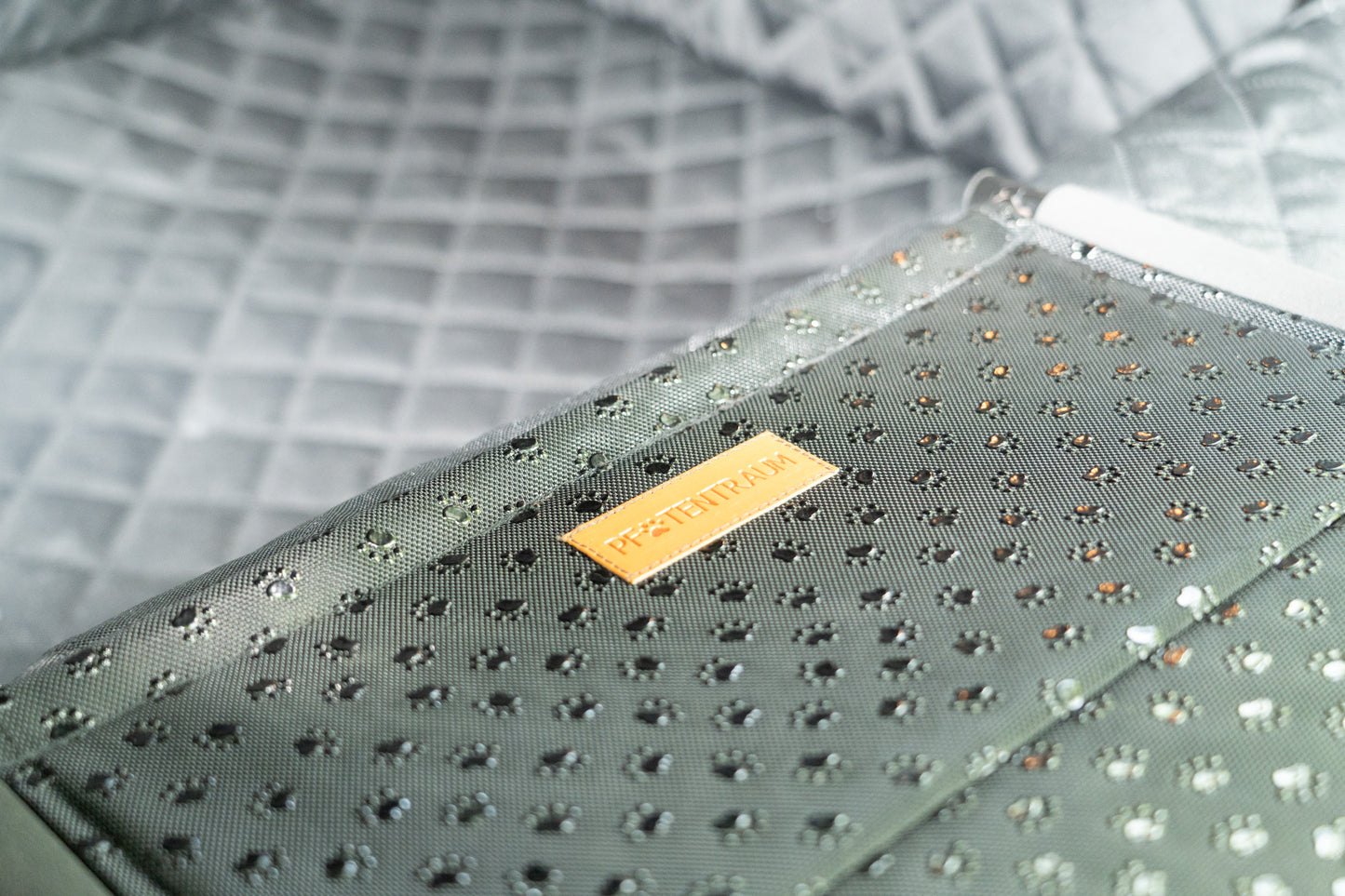 Hunde Treppe faltbar mit 4 Stufen - Antirutsch Beschichtung "Pfotentreppe"