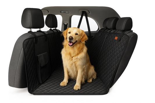 Hunde Autodecke mit Seitenschutz und Sichtfenster